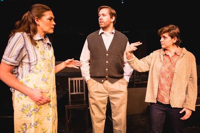 Kristen Moriarty, Jeremy Lynch, and Michelle Mary Schaeffer Photo