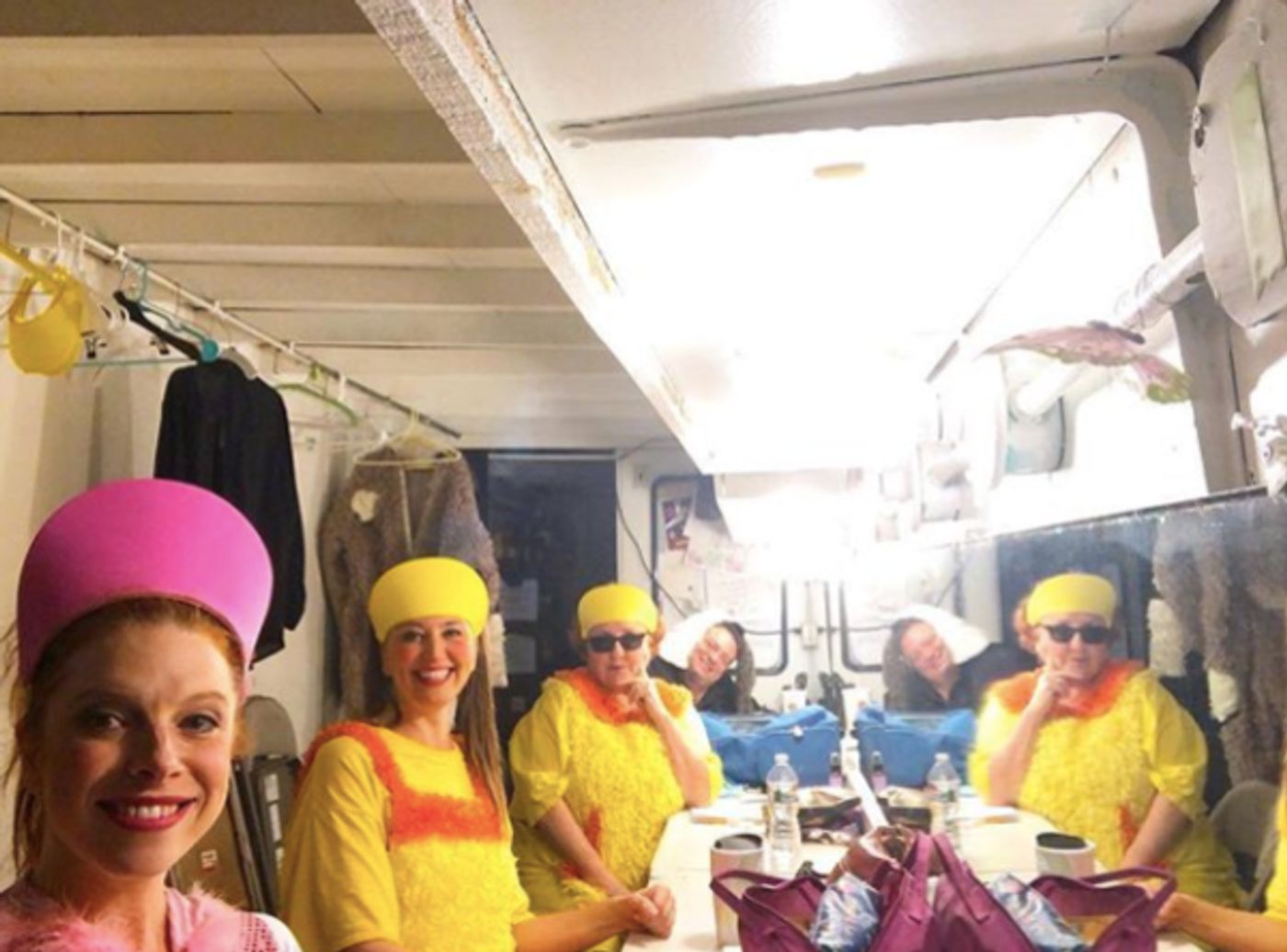 Photo Flash: A Jersey Boy Gets a New Mustache and More Saturday Intermission Pics!  Image