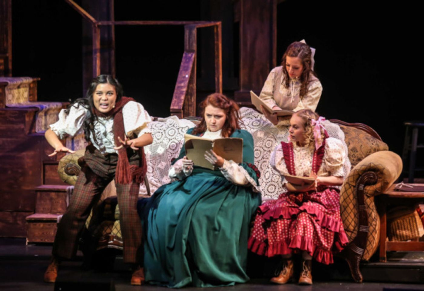 Photo Flash: First Look At LITTLE WOMEN At The Barn Stage Company  Image