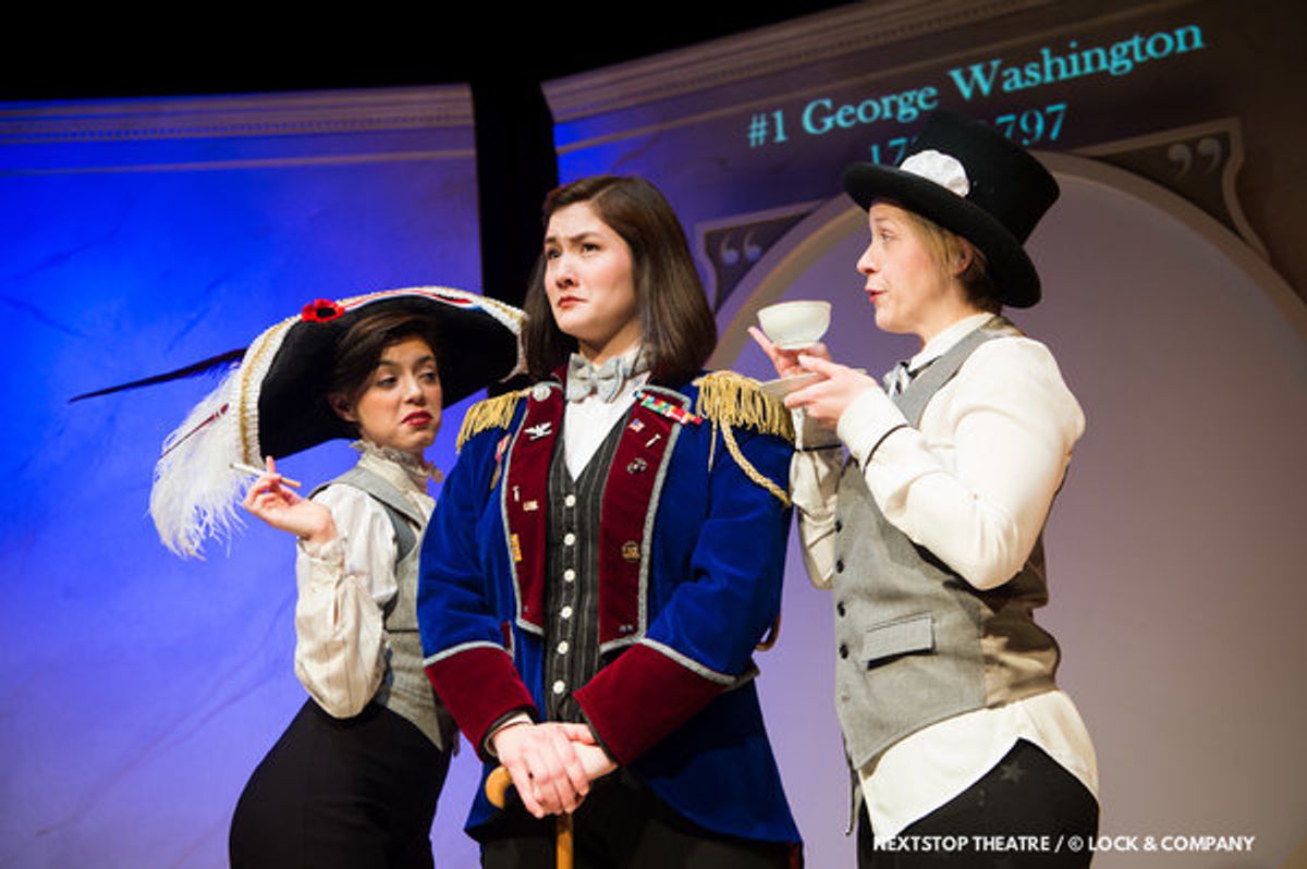 Brittany Martz, Sarah Ann Sillers, and Mary Myers at 