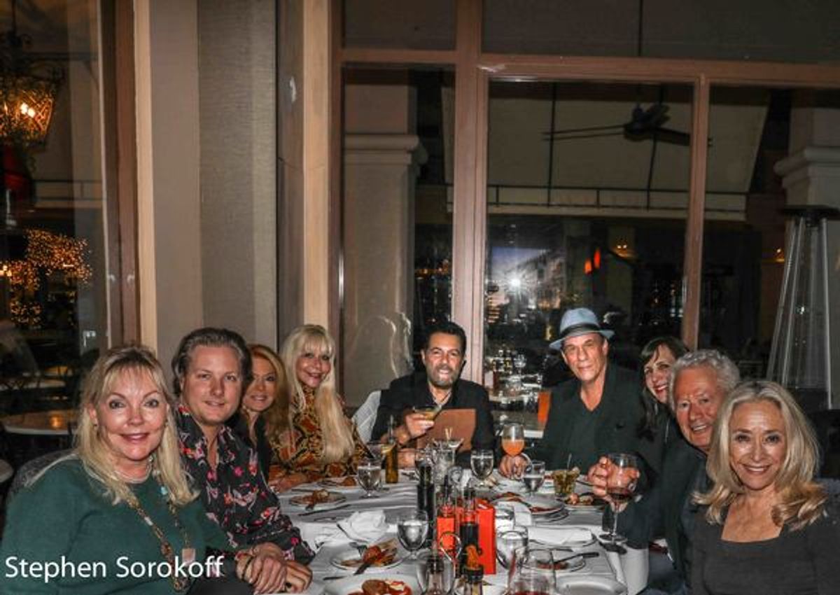 Valarie Christopher, Mazimilian Prinz von Anhalt, Kelly Clinton Holmes, SUnny Sessa, Clint Holmes, Robert Davi, Stephen Sorokoff, Eda Sorokoff at 