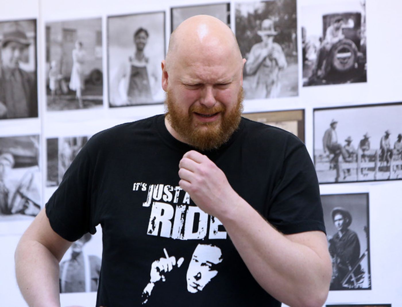 Photo Flash: In Rehearsal with OF MICE AND MEN  Image