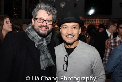 Director Laurence Connor and Jon Jon Briones Photo