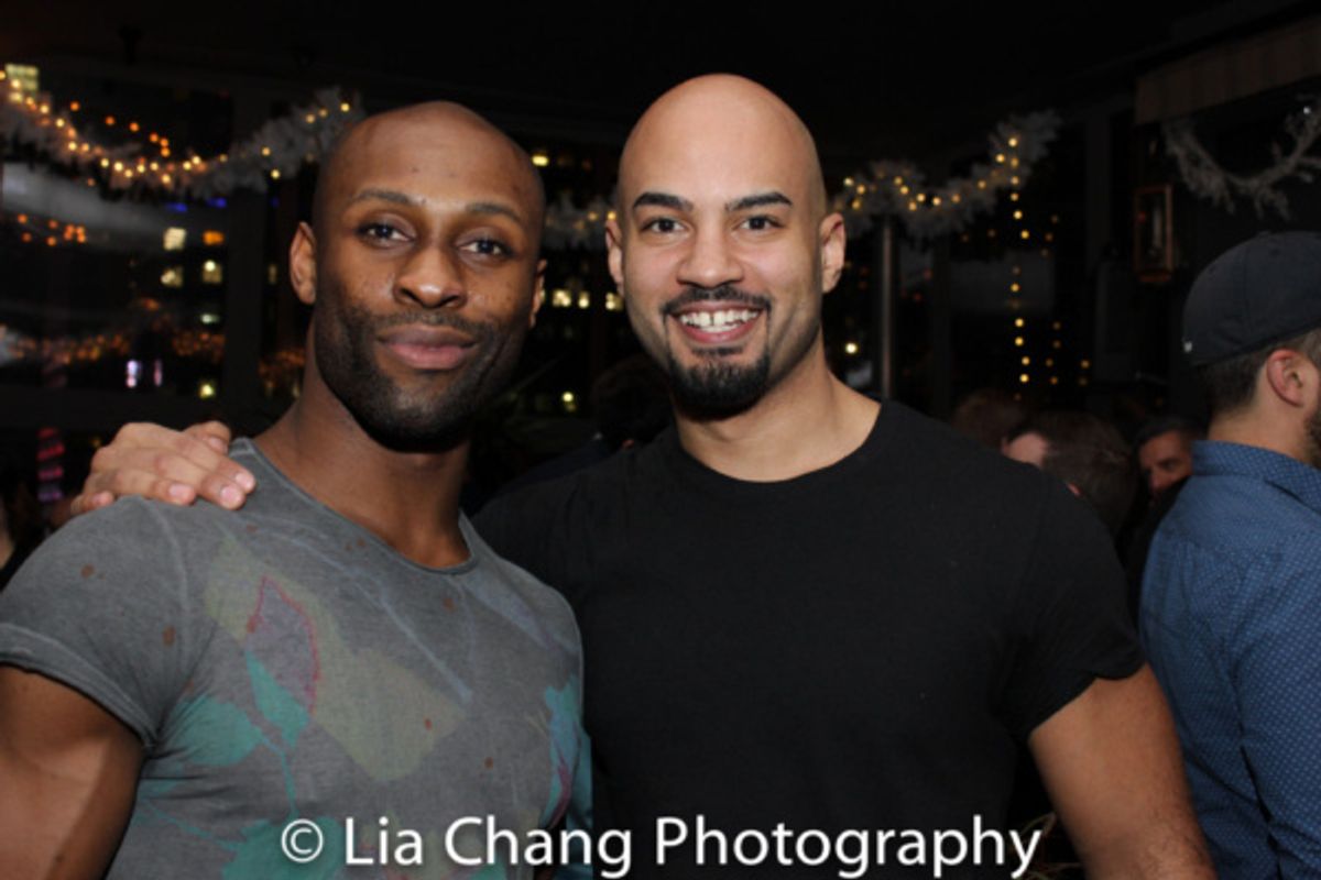 Taurean Everett and Nicholas Christopher at 