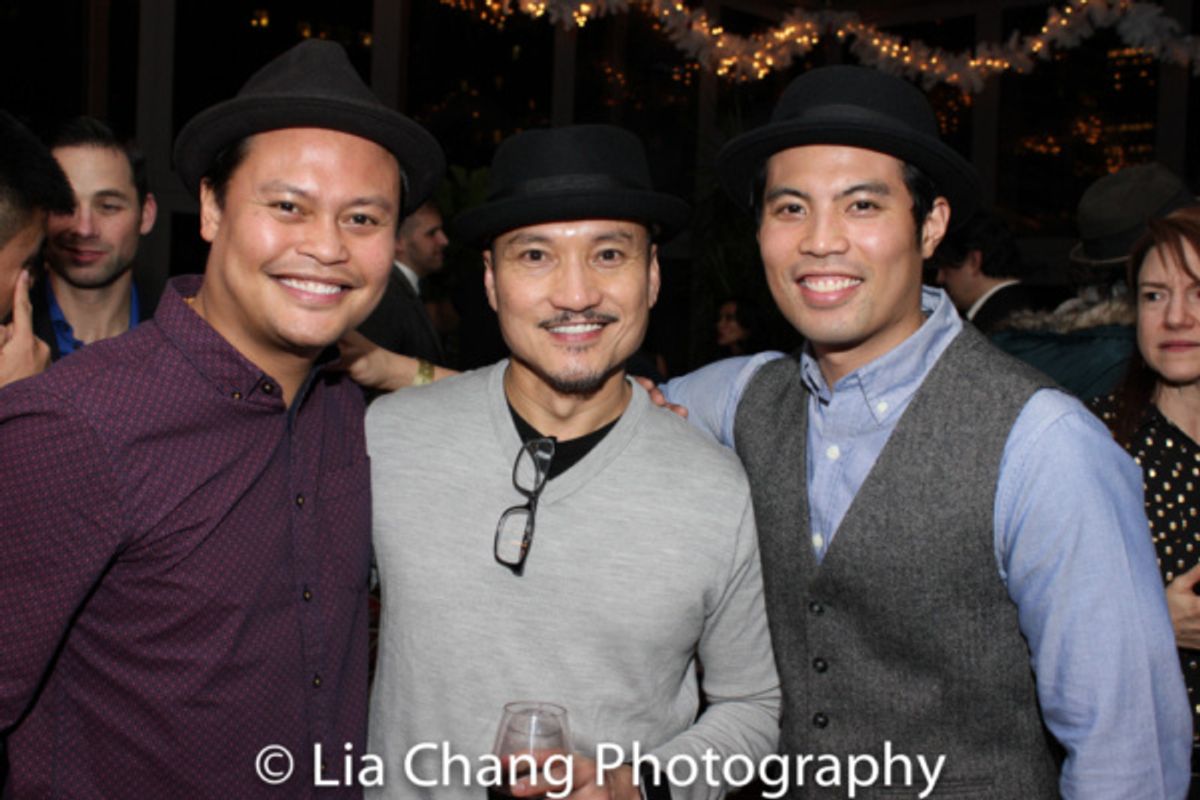 Julius Sermonia, Jon Jon Briones, Jason Sermonia  at 