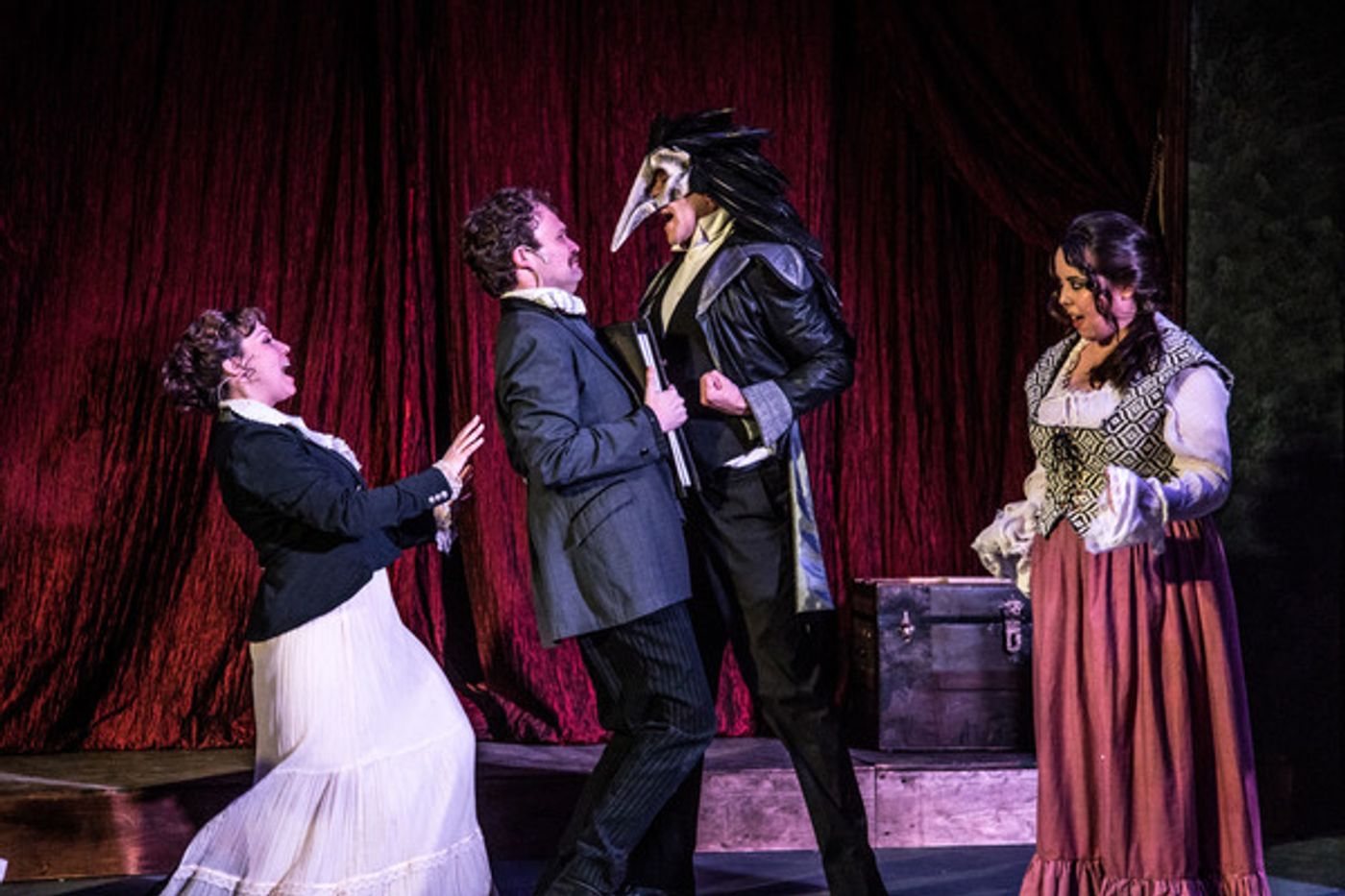 Photo Flash: Poe is in Residence at The Edge Theater in NEVERMORE  Image