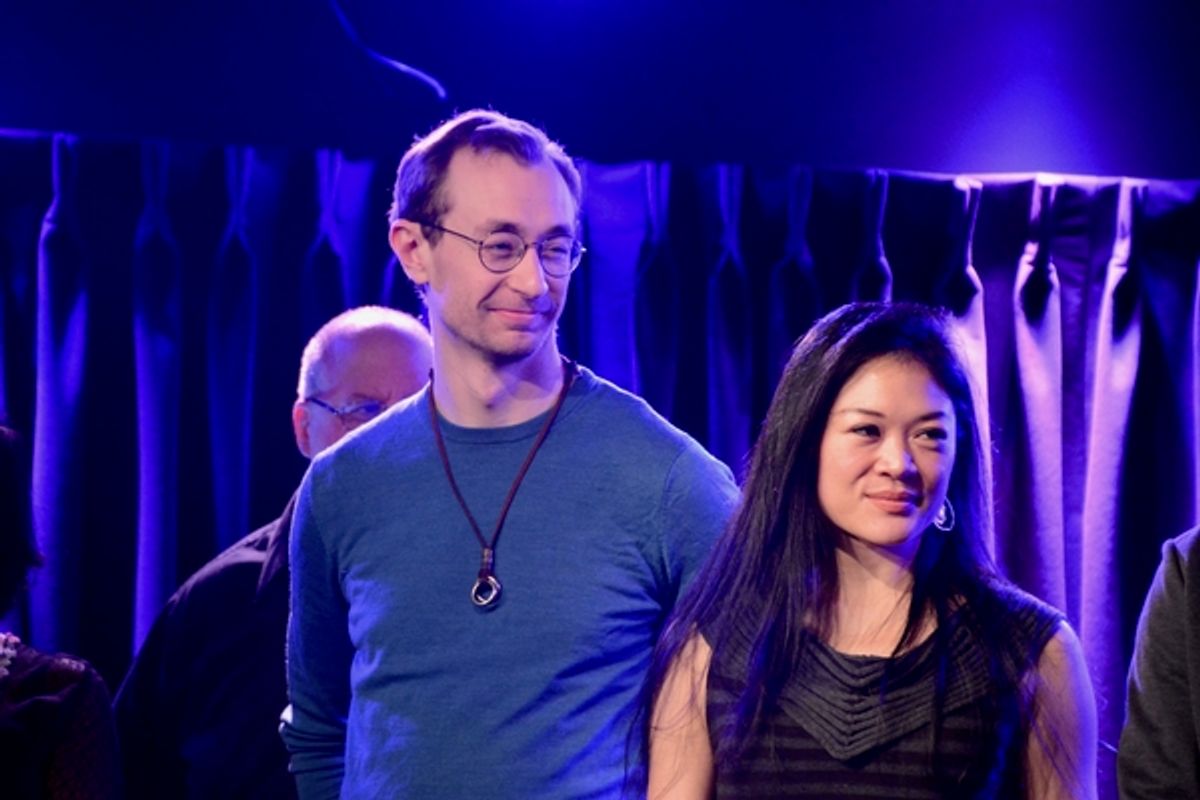 Alex Gibson and Kristen Faith Oei at 