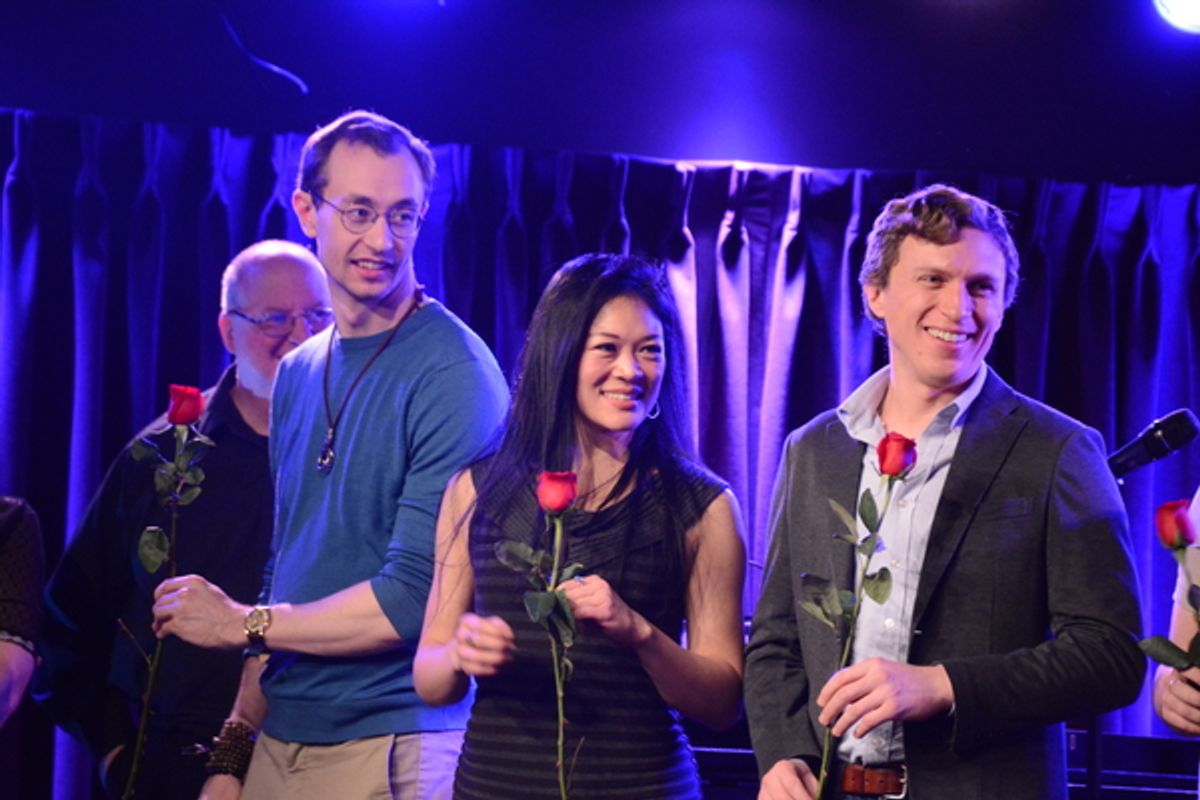 Alex Gibson, Kristen Faith Oei and Matt Leisy at 