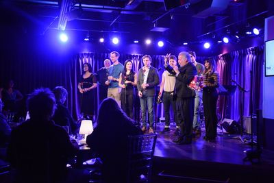 Yassmin Alers, Alex Gibson, Kristen Faith Oei, Matt Leisy, Stephen DeAngelis and Kimb Photo