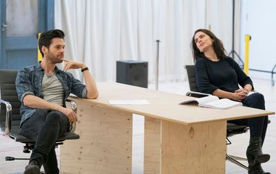 Tom Riley (Seth) and Hayley Atwell (Jenny) Photo