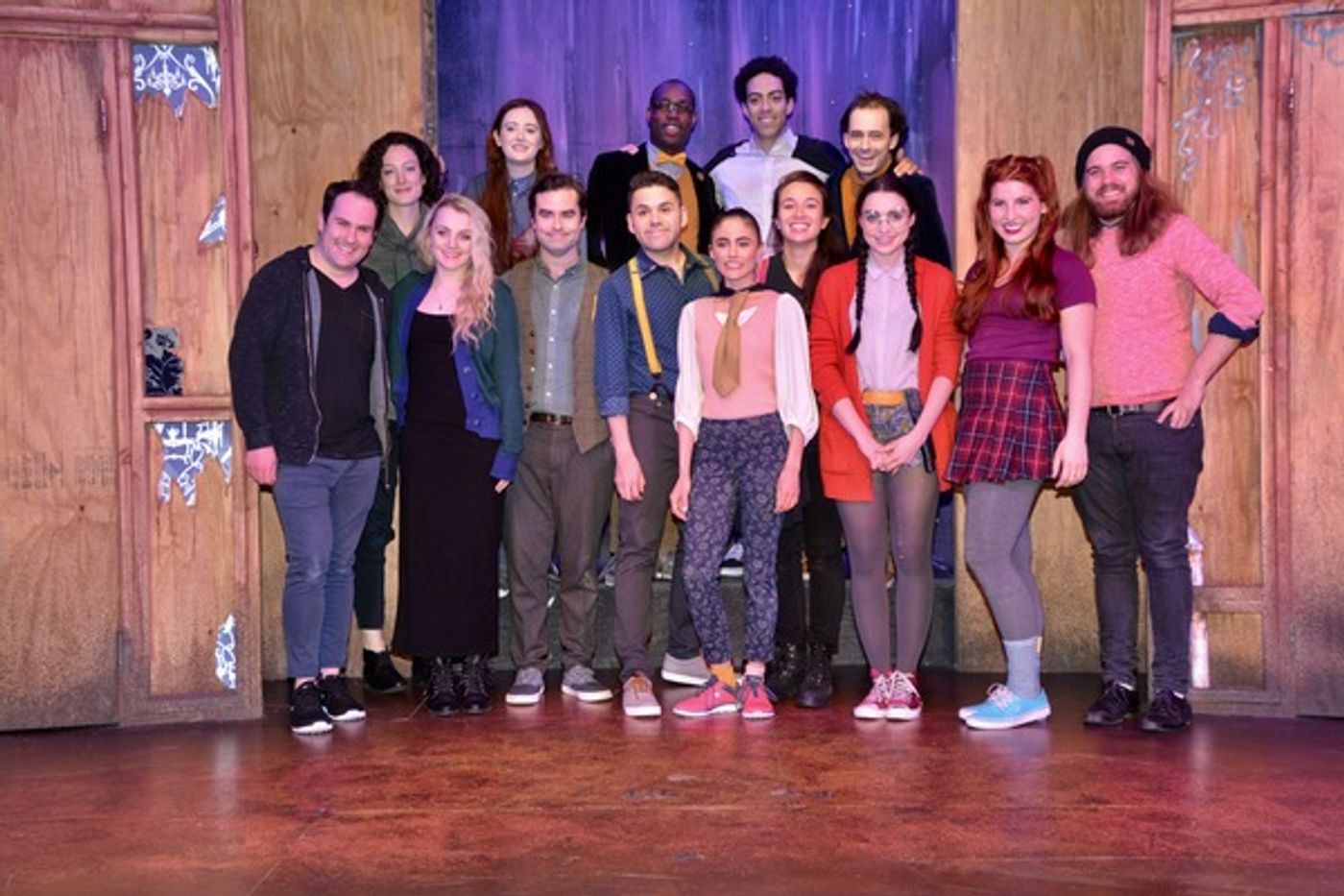 Photo Coverage: Evanna Lynch Visits The Cast and Creative Team of PUFFS Photo Coverage: Evanna Lynch Visits The Cast and Creative Team of PUFFS Image