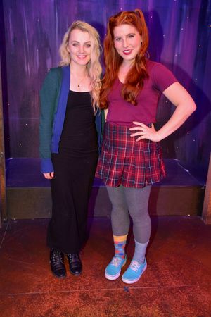 Evanna Lynch and Andy Miller @ BroadwayWorld Evanna Lynch and Andy Miller Photo