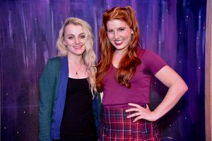 Evanna Lynch and Andy Miller @ BroadwayWorld Evanna Lynch and Andy Miller Photo