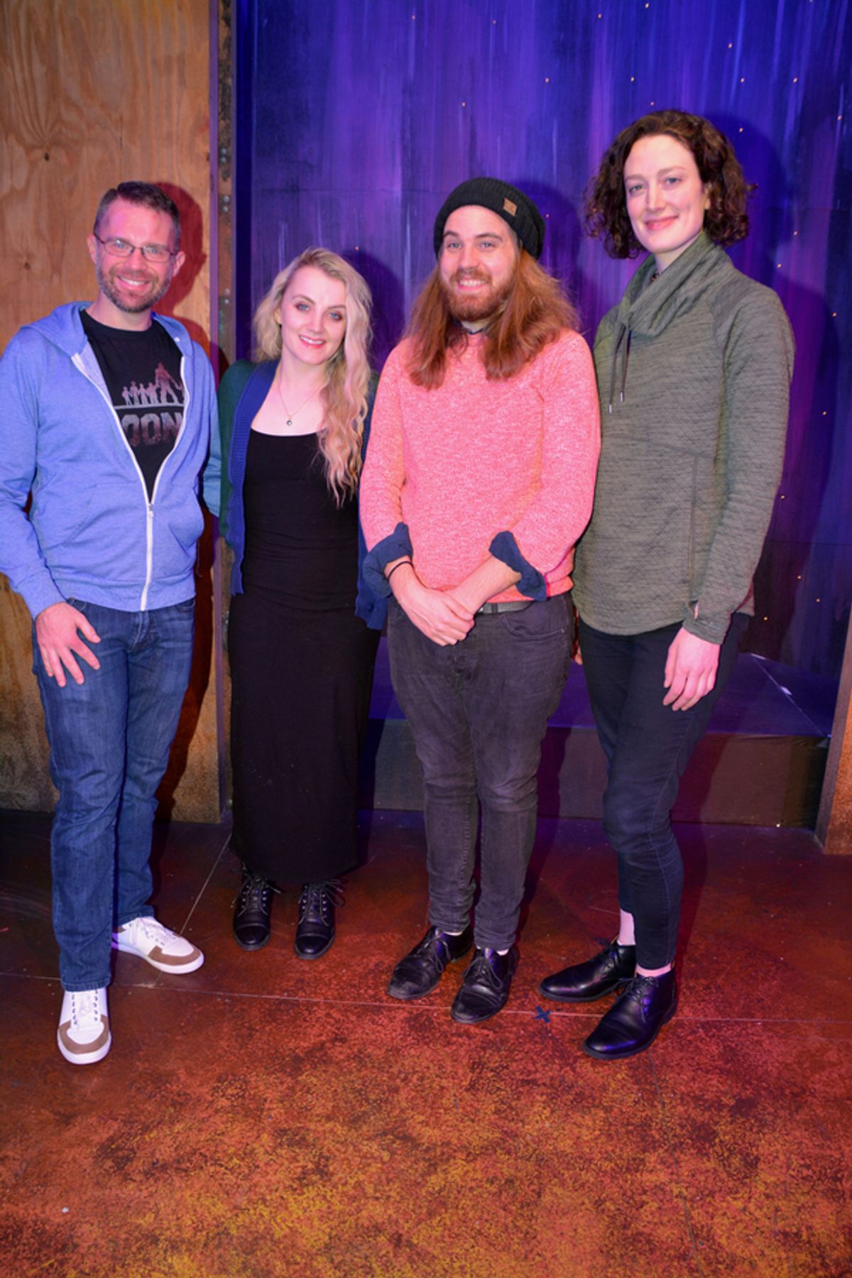 John Arthur Pinckard, Evanna Lynch, Matt Cox and Kristin McCarthy Parker at 