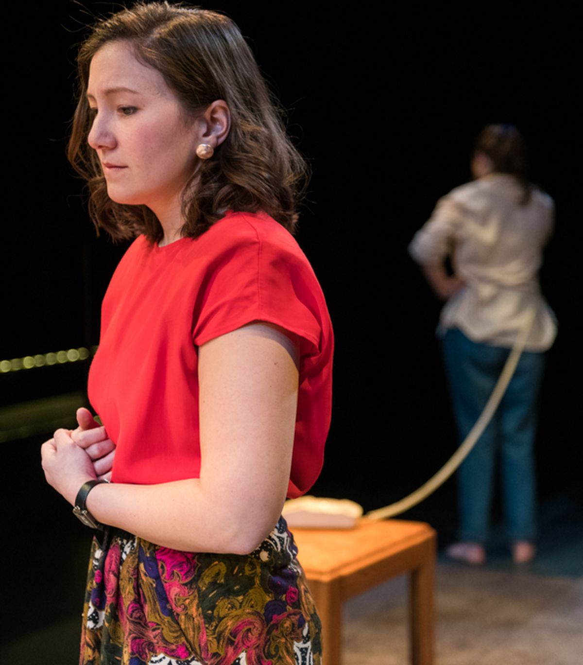 Peregrine Heard (Mary), Lauren LaRocca (Gloria) at 