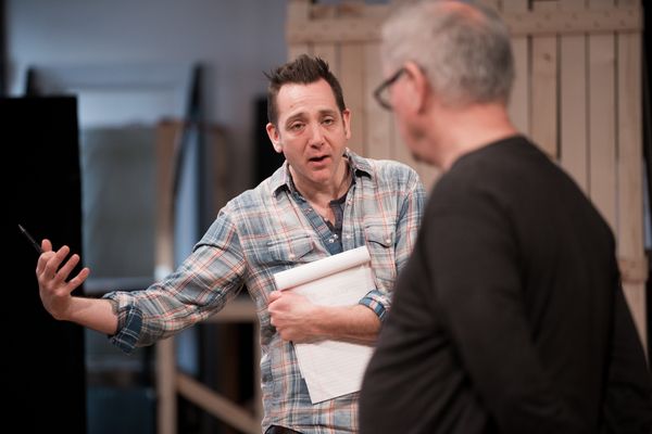 Director Jonathan Berry and Francis Guinan Photo