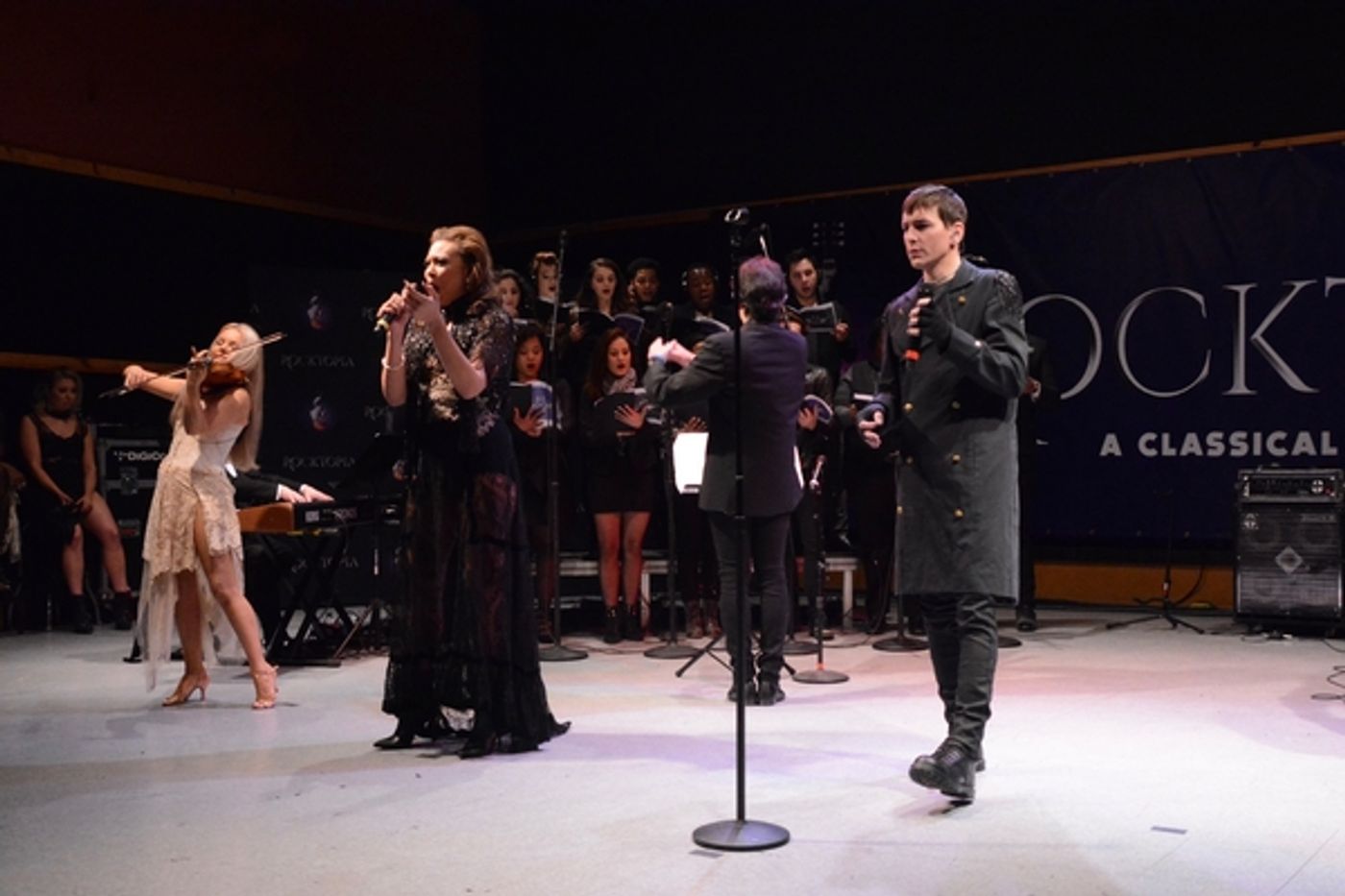 Photo Coverage: The Cast of Broadway Bound ROCKTOPIA Meets The Press  Image