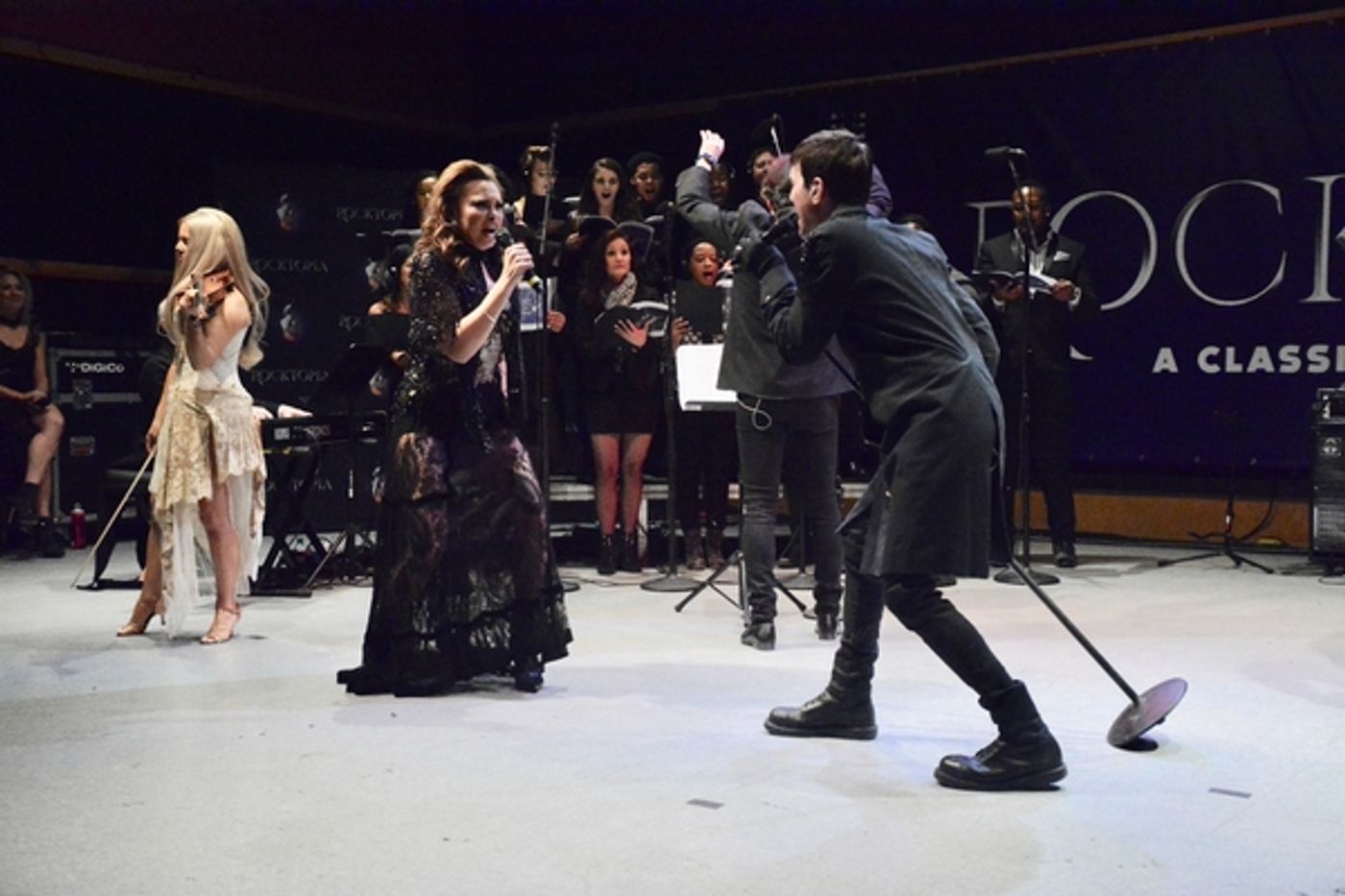 Photo Coverage: The Cast of Broadway Bound ROCKTOPIA Meets The Press  Image