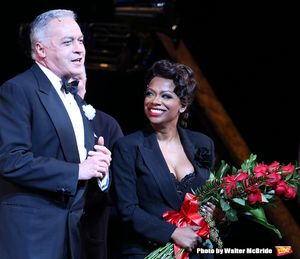 Tom Hewitt with Kandi Burruss @ BroadwayWorld Tom Hewitt with Kandi Burruss Photo