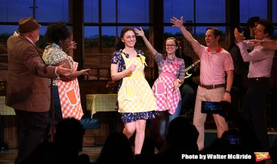 Sara Bareilles and cast Photo