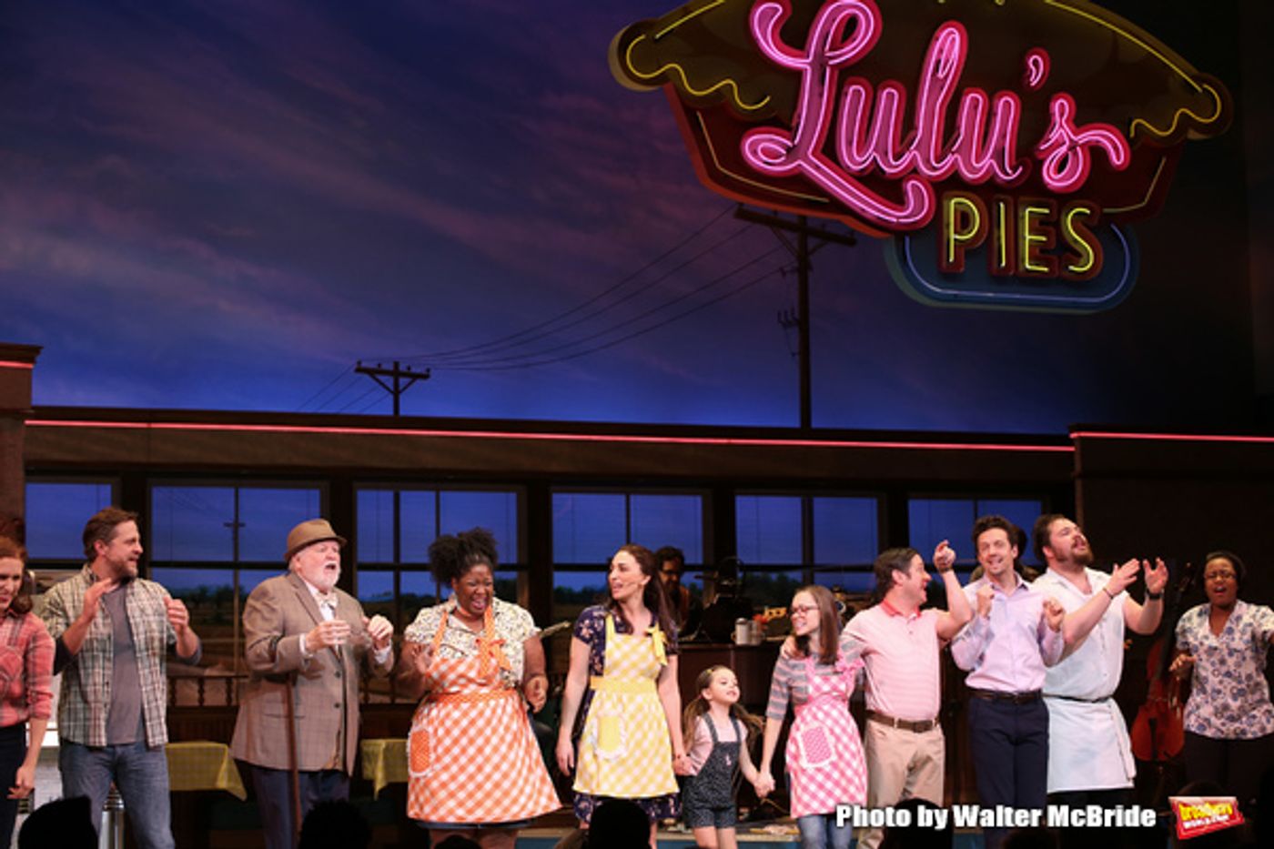Photo Coverage: Back to the Diner! Sara Bareilles Returns to WAITRESS  Image