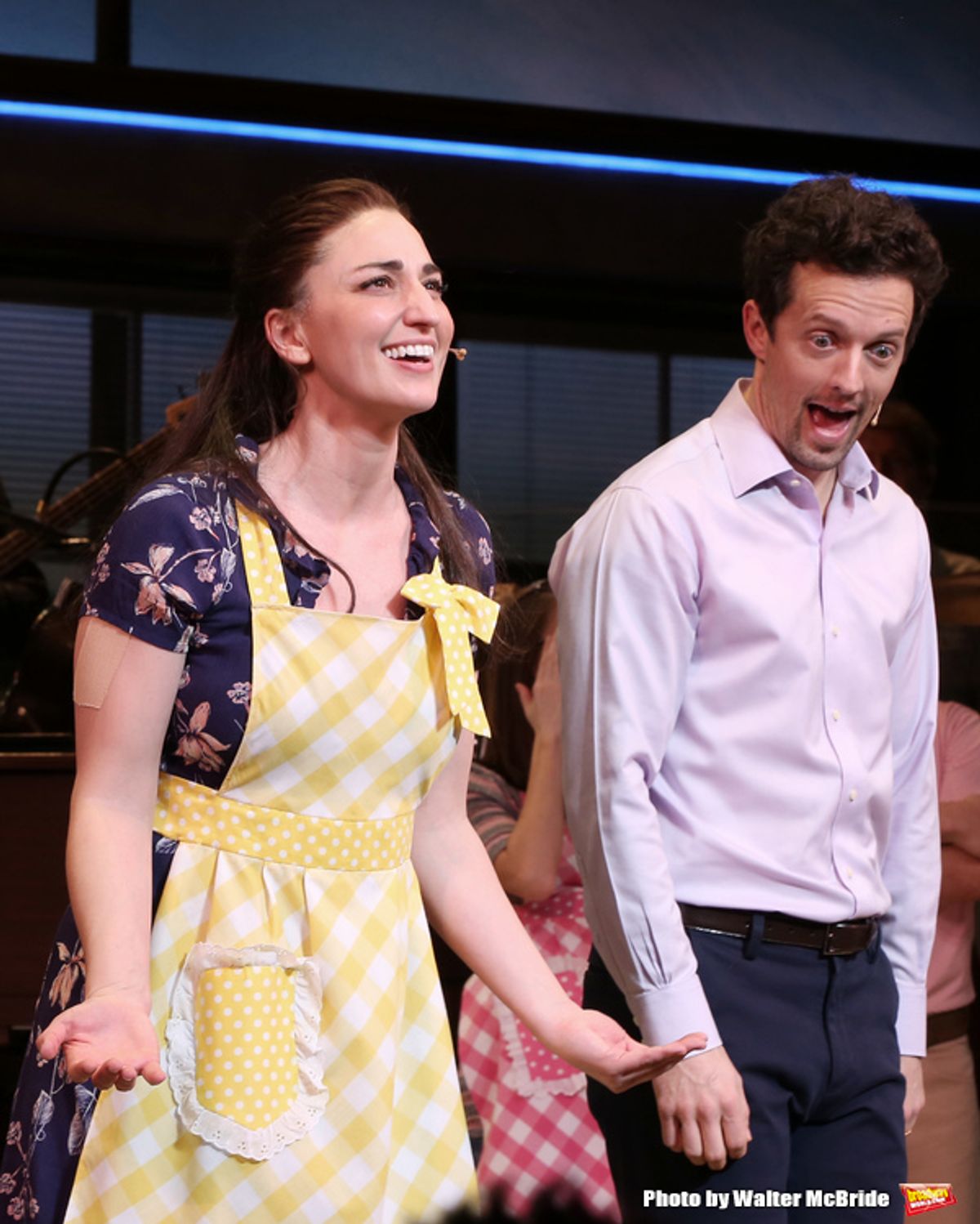 Sara Bareilles with Jason Mraz at 