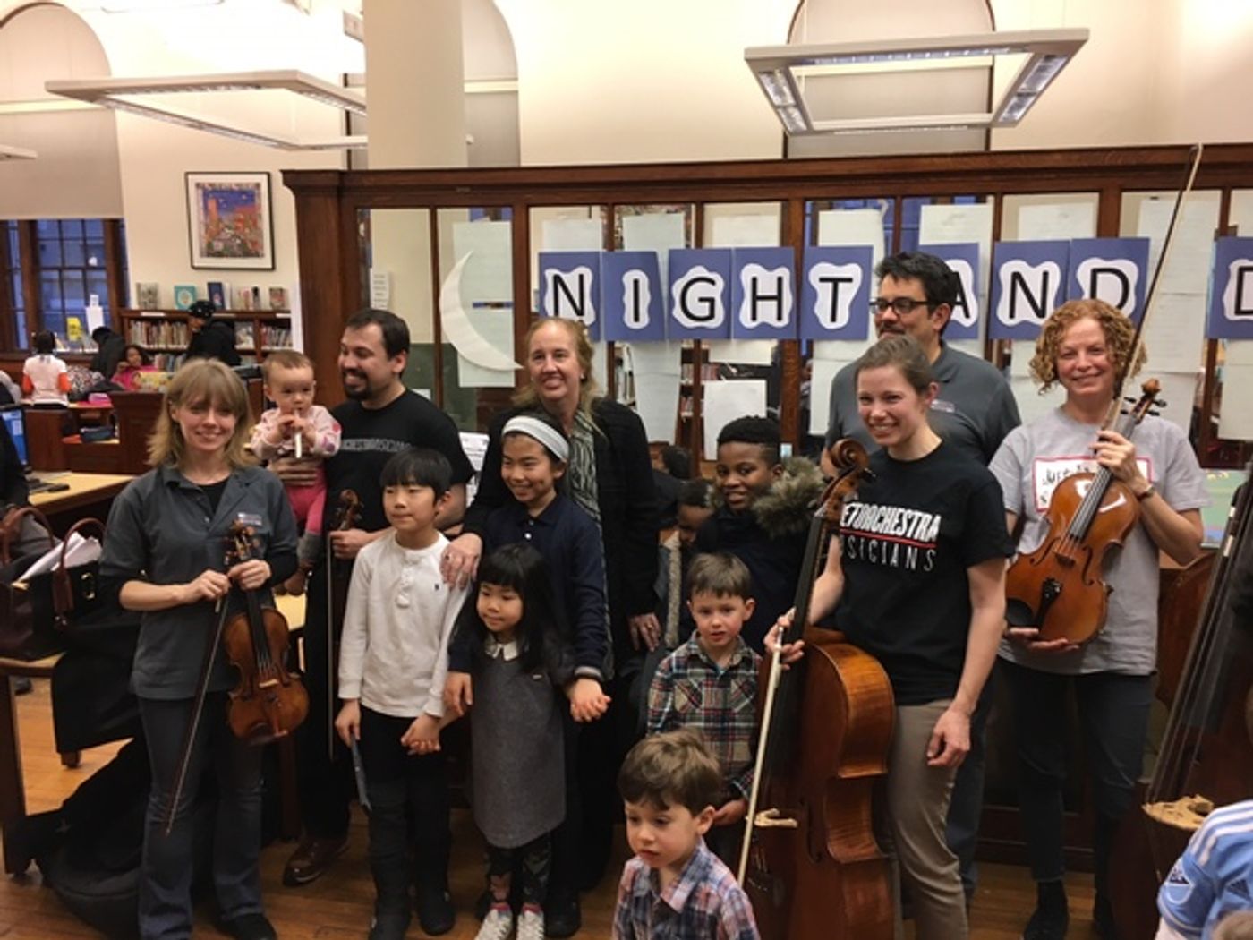 Photo Flash: Met Orchestra Musicians and Manhattan BP Gale Brewer Perform at Harry Belafonte Public Library Photo Flash: Met Orchestra Musicians and Manhattan BP Gale Brewer Perform at Harry Belafonte Public Library Image