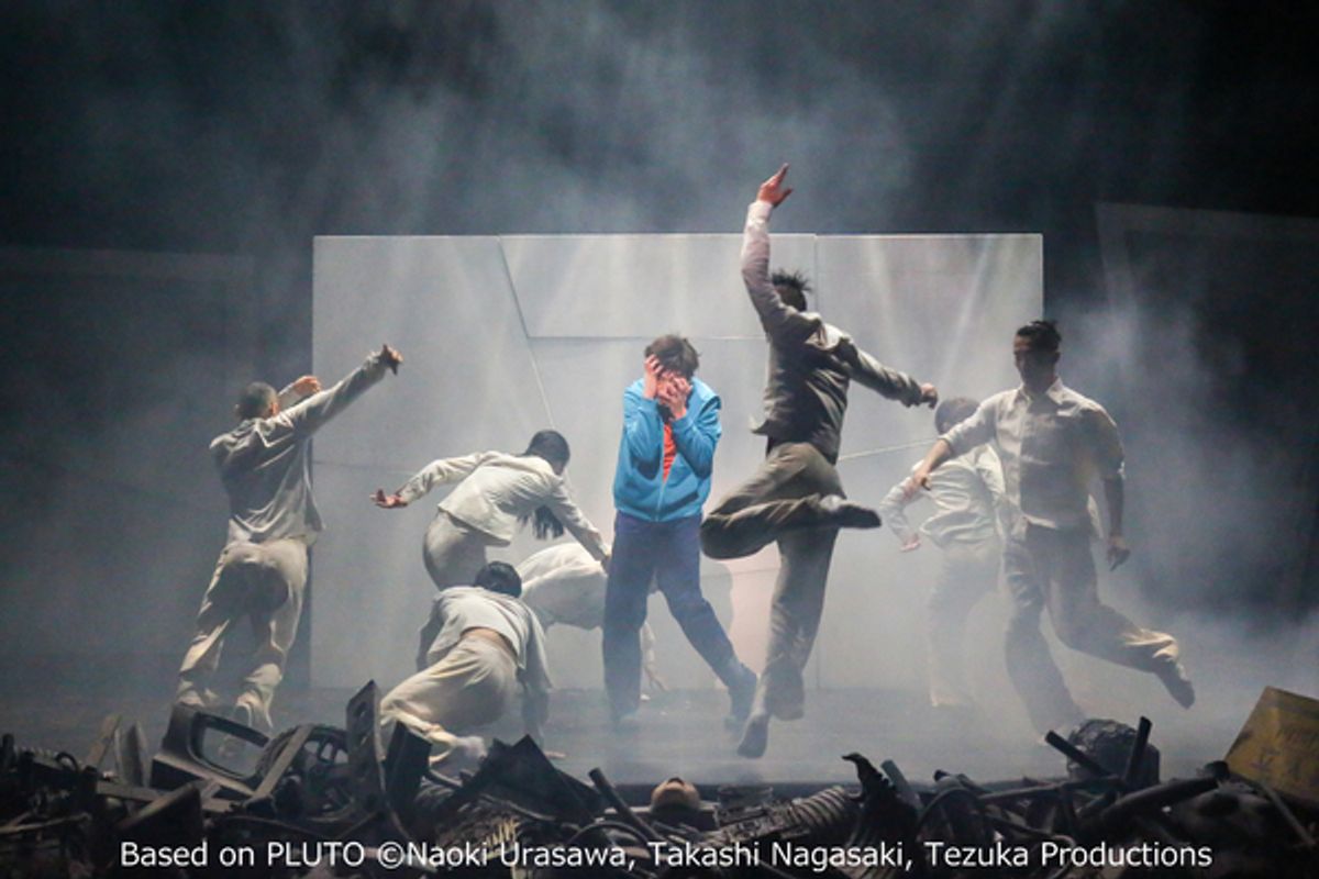 Sidi Larbi Cherkaoui/Bunkamura Theatre Cocoon, Pluto, credit Naoki Urasawa, Takashi Nagasaki, Tezuka Productions at 