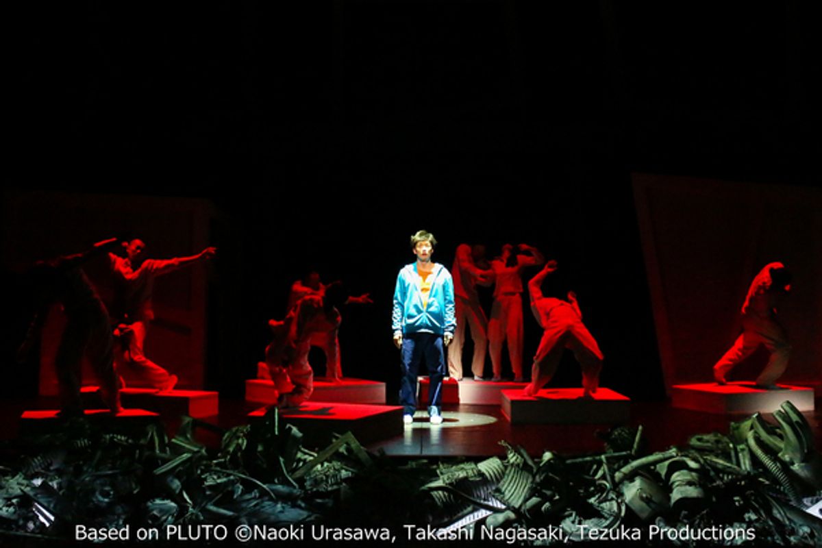 Sidi Larbi Cherkaoui/Bunkamura Theatre Cocoon, Pluto, credit Naoki Urasawa, Takashi Nagasaki, Tezuka Productions at 