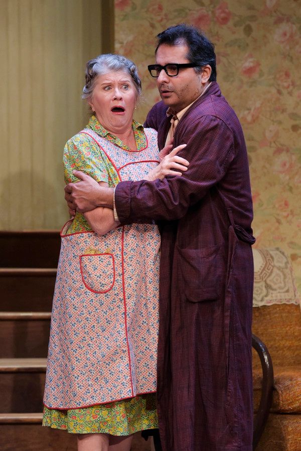 Judith Ivey and Firdous Bamji. Photo