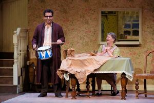 Firdous Bamji and Judith Ivey.  Photo