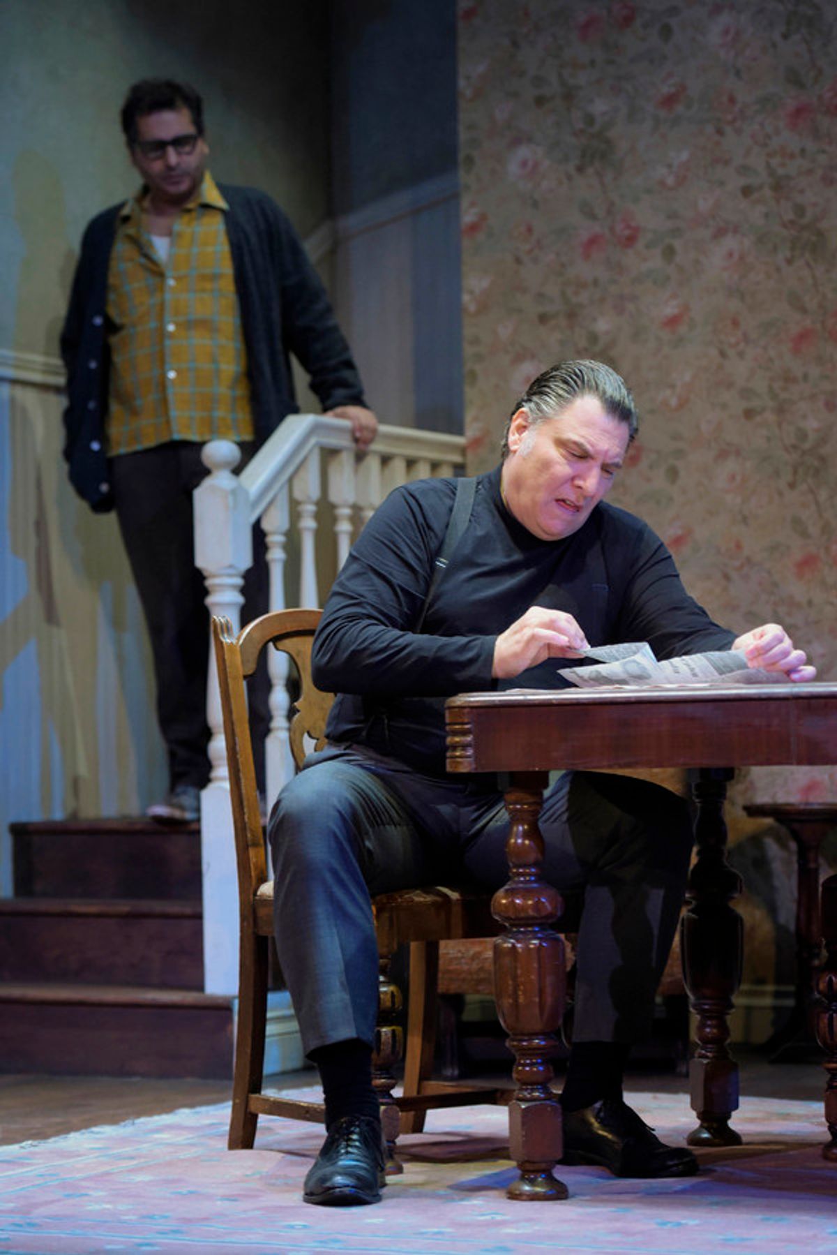 Firdous Bamji and Marco Barricelli.  at 