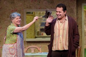 Judith Ivey and Firdous Bamji. Photo