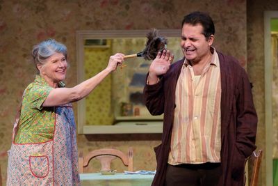 Judith Ivey and Firdous Bamji. Photo