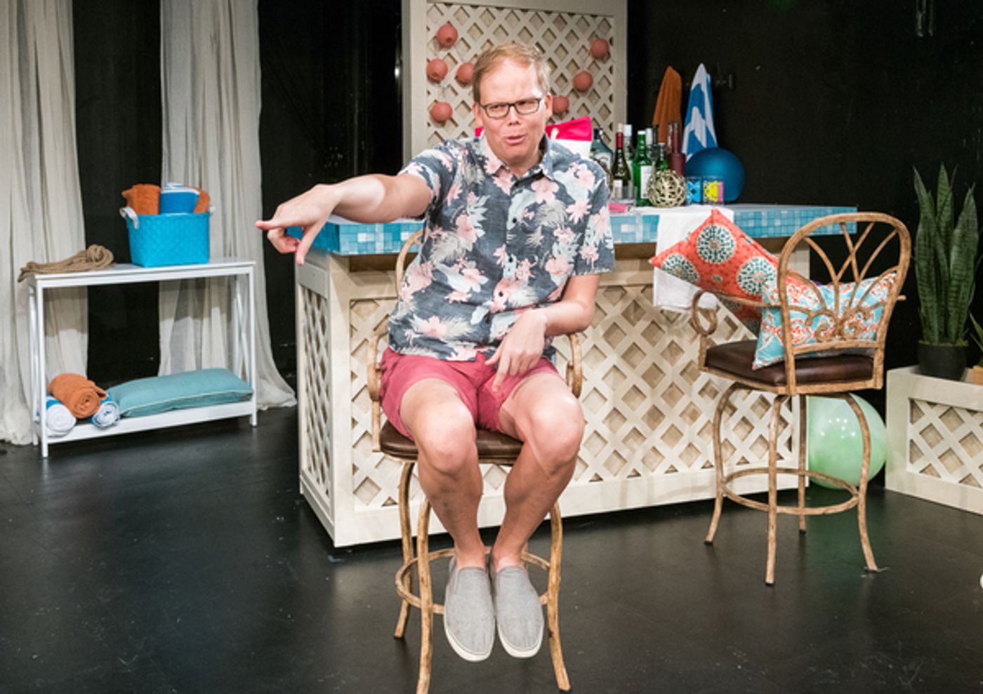 Photo Flash: Jeff Hiller Stars in BRIGHT COLORS AND BOLD PATTERNS  Image