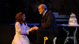 Sabrina Kahwaty and Steve Jakiel. @ BroadwayWorld Sabrina Kahwaty and Steve Jakiel. Photo