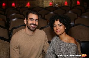 Nyle DiMarco and Lauren Ridloff promote Broadway’s revival of ‘Children of a Lesser God' at Studio 54 on January 17, 2018 in New York City. @ BroadwayWorld Nyle DiMarco and Lauren Ridloff promote Broadway’s revival of ‘Children Photo