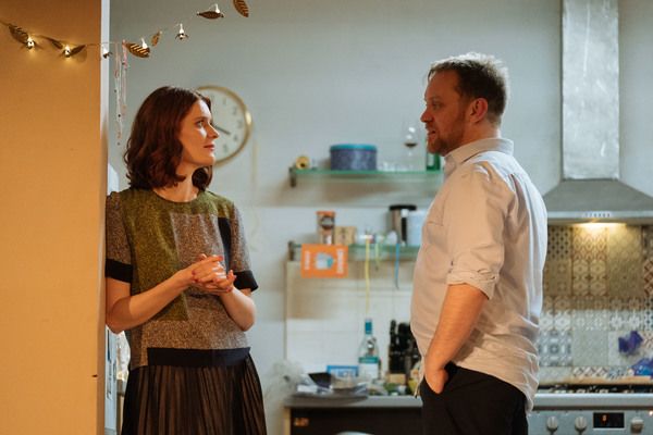 Justine Mitchell (Laura) and Sam Troughton (Danny) Photo