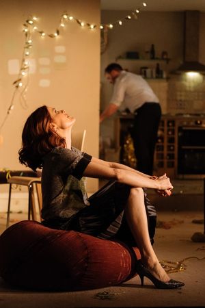 Justine Mitchell (Laura) and Sam Troughton (Danny) Photo