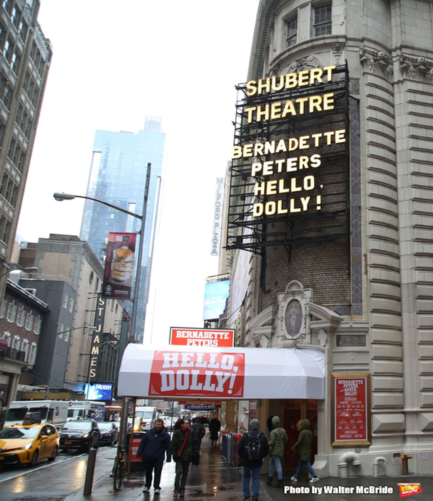 Up on the Marquee: HELLO, DOLLY! with Bernadette Peters!  Image