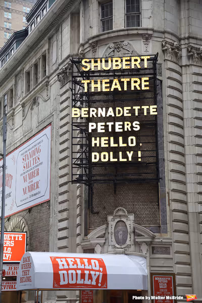 Bernadette Peters starring in  â€˜Hello, Dolly!' at the Shubert Theatre Photo