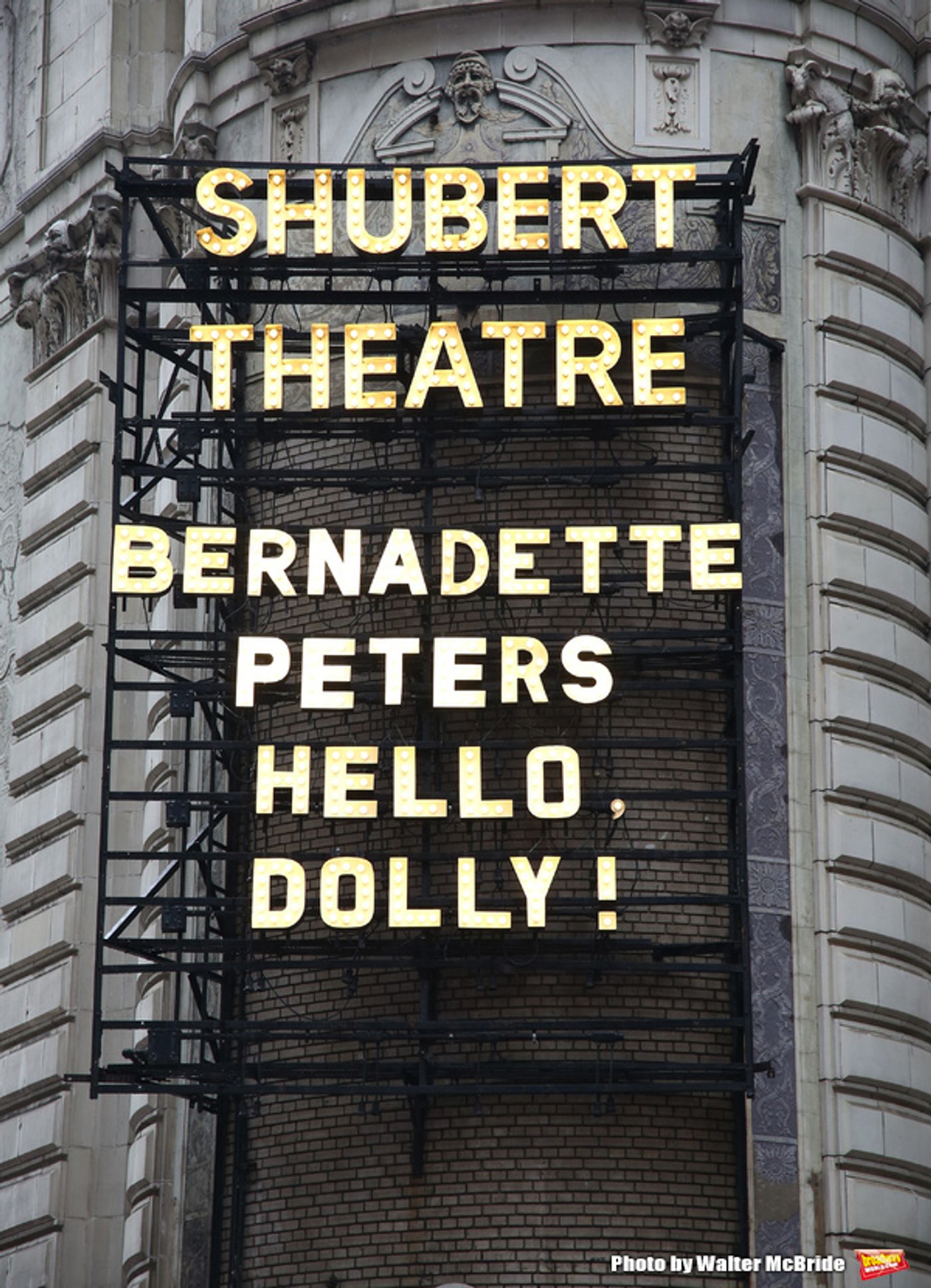 Up on the Marquee: HELLO, DOLLY! with Bernadette Peters!  Image