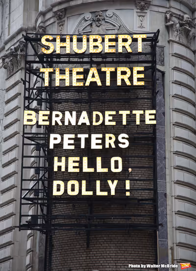 Bernadette Peters starring in  â€˜Hello, Dolly!' at the Shubert Theatre Photo