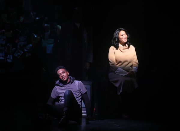 Jamar Williams and Kimberly S. Fairbanks in Passing Strange, directed by Tea AlagiÄ Photo