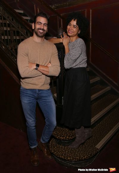 Nyle DiMarco and Lauren Ridloff Photo