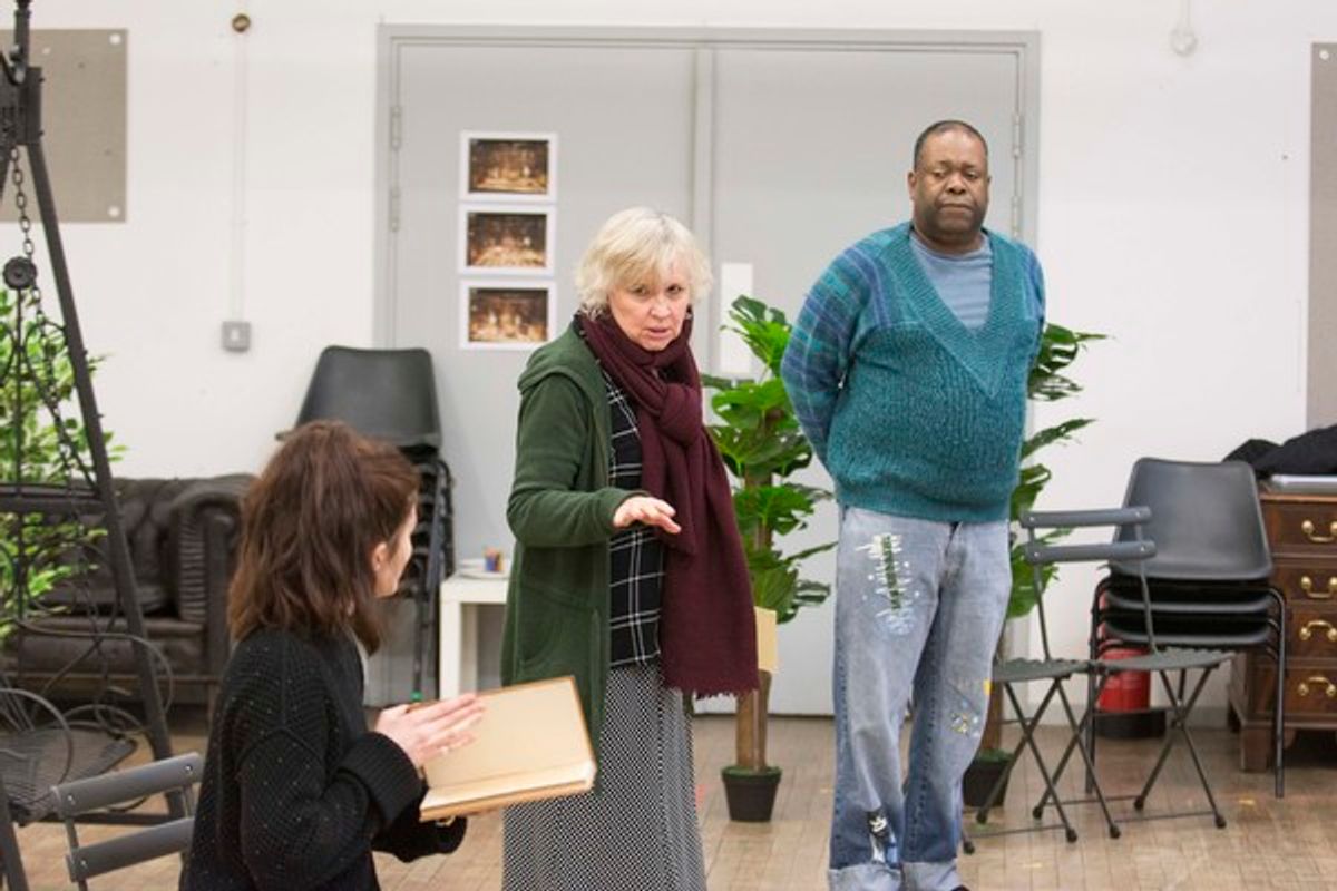 Louise Coulthard, Susan Penhaligon & Geoff Aymer at 