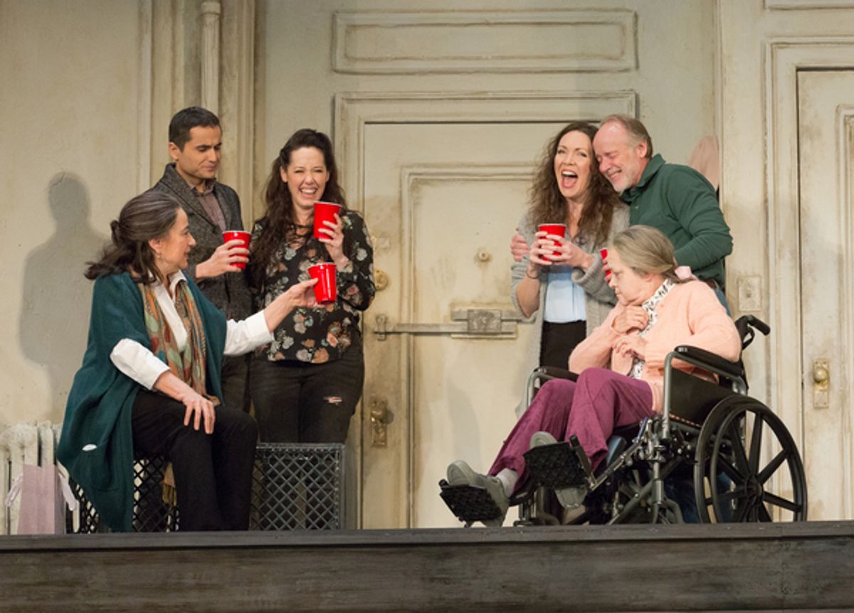 Mary Martello, Ibrahim Miari, Alex Keiper, Jennie Eisenhower, Greg Wood, and Sharon Alexander at 