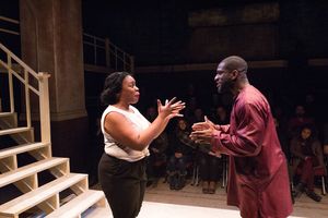 Mfoniso Udofia, Segun Akande @ BroadwayWorld Mfoniso Udofia, Segun Akande Photo