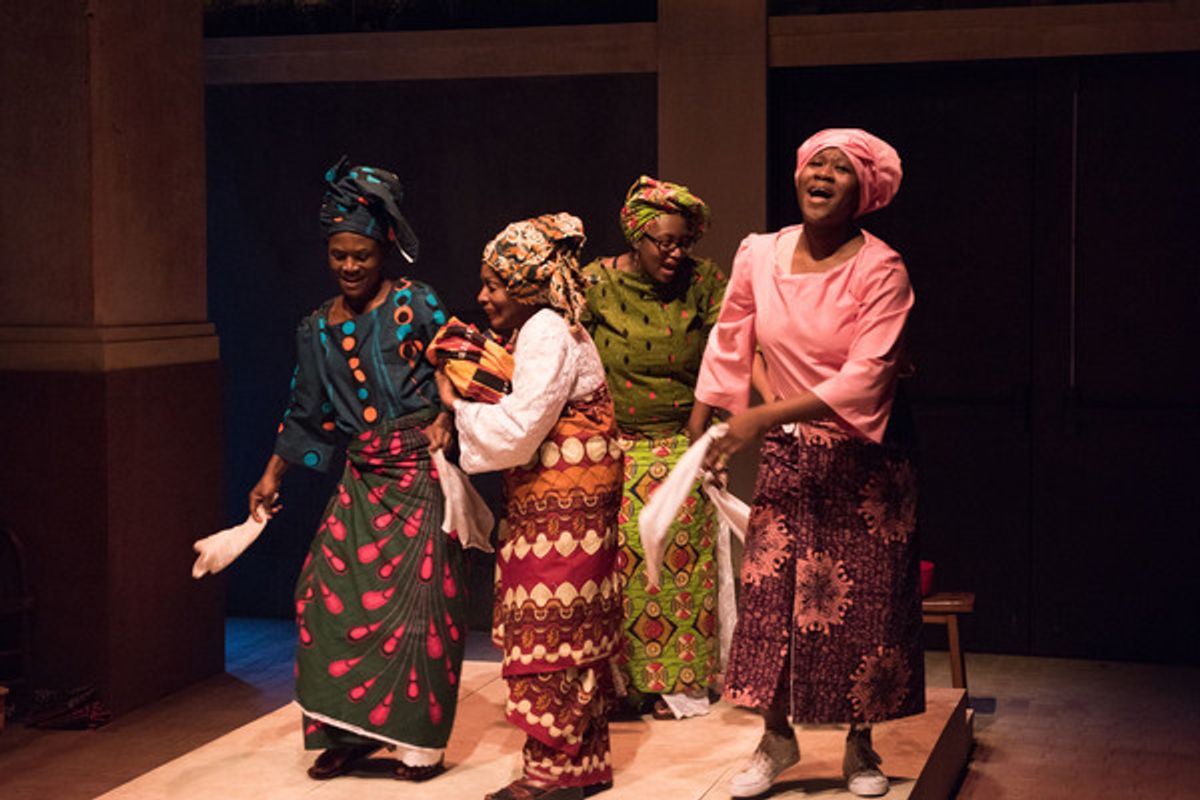 Patrice Johnson, Vinie Burrows, Ebbe Bassey, & Zenzi Williams  at 