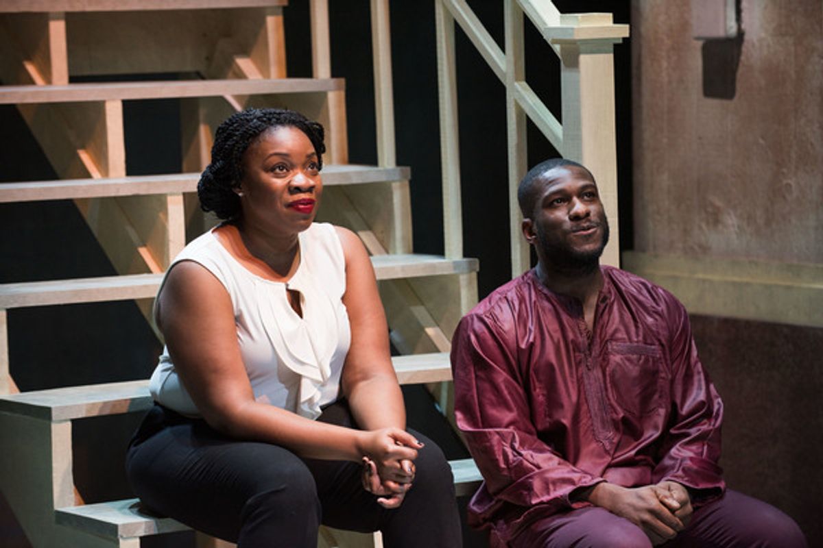 Mfoniso Udofia & Segun Akande  at 